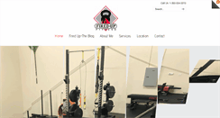 Desktop Screenshot of firedupfitnesstraining.com